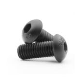 M12X50 BUTTON HEAD SOCKET SCREW BS 4168 HIGH GRADE ALLOY STEEL GRADE 12.9 AUTO BLACK WRENCH KEY SIZE 8MM