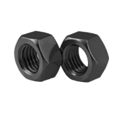 M72 X 6 HEX NUT ISO 4032 STEEL CLASS 10 AUTO BLACK