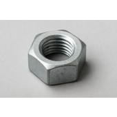 M2x0.4 Hex Nut DIN 934 Brass Nickel Plated