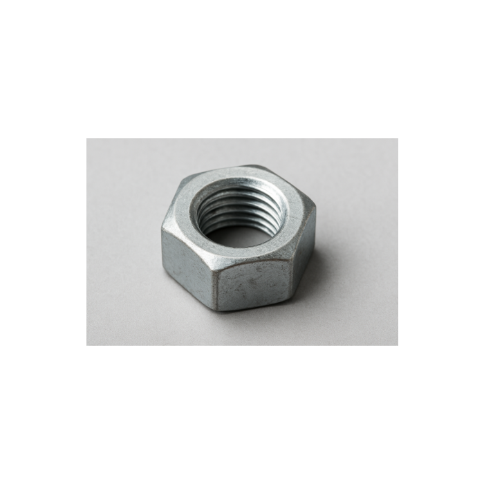 M2x0.4 Hex Nut DIN 934 Brass Nickel Plated